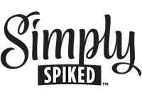 simply spiked logo on a black background